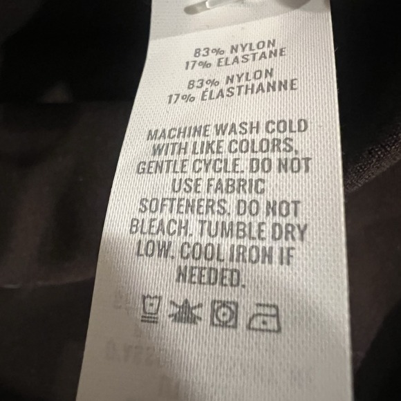 OFFLINE By Aerie Real Me Xtra Trouser Hi Rise Deep Earth Brown Short Large L - Picture 11 of 11